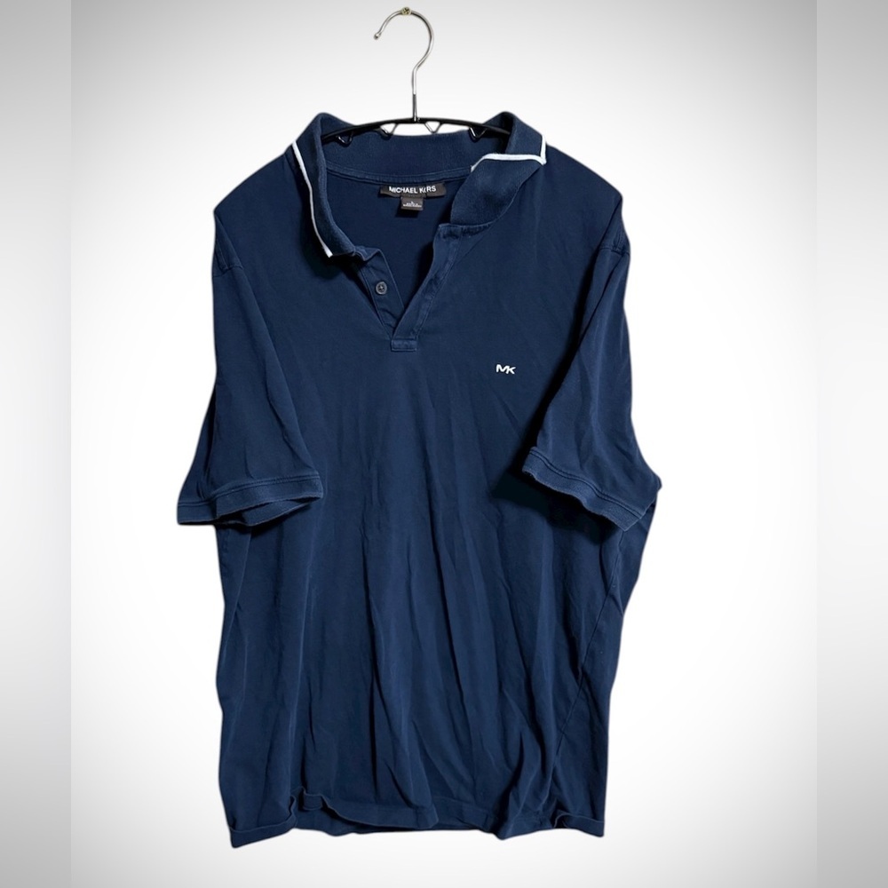 Michael Kors Deep Blue Knit Top